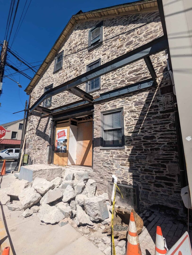 New Hope Arts – Under Construction – Ralph C. Fey, AIA Architects PC